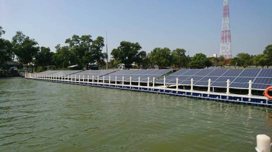 Solar Farm Floating